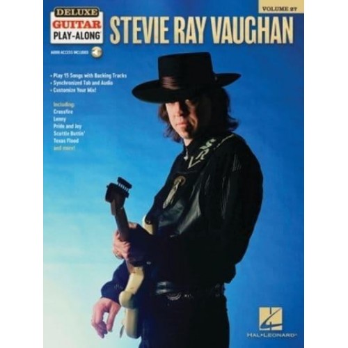 Stevie Ray Vaughan Deluxe Guitar Play-Along Volume 27: 15 Songs With Interactive Backing Tracks