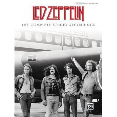 Led Zeppelin -- The Complete Studio Recordings Authentic Guitar Tab, Hardcover Book - Guitar Songbook