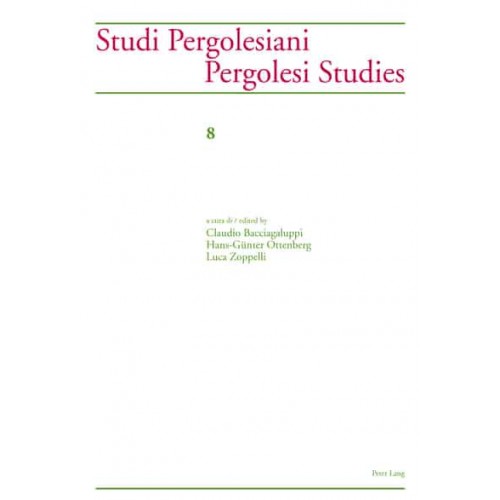 Studi Pergolesiani- Pergolesi Studies