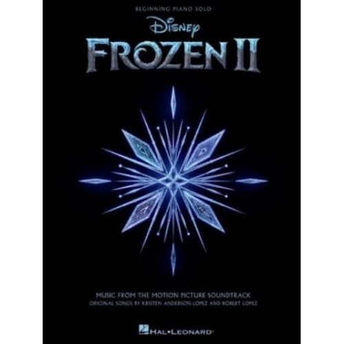 Frozen 2 Beginning Piano Solo Songbook Music from the Motion Picture Soundtrack