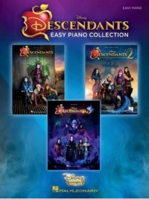 The Descendants Easy Piano Collection Music from the Trilogy of Disney Channel Motion Picture