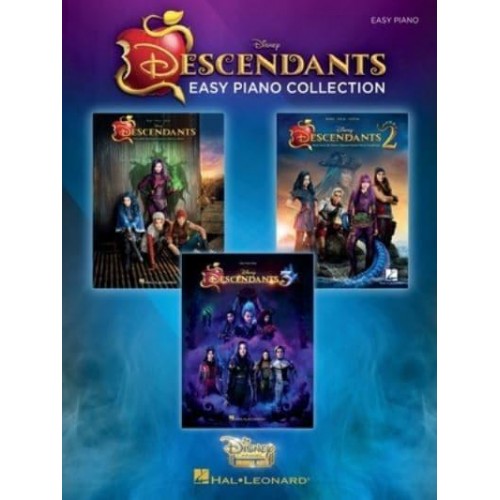 The Descendants Easy Piano Collection Music from the Trilogy of Disney Channel Motion Picture