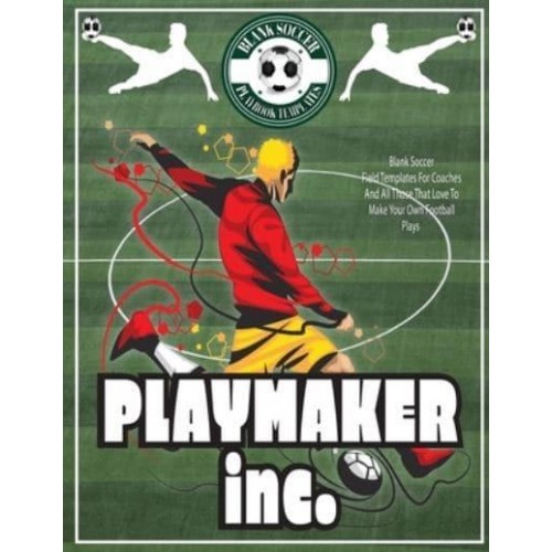 Blank Soccer Playbook Templates Blank Soccer Field Templates Football Playbook Templates for Coaches 8.5X11 125 Pages Matte Cover Finish