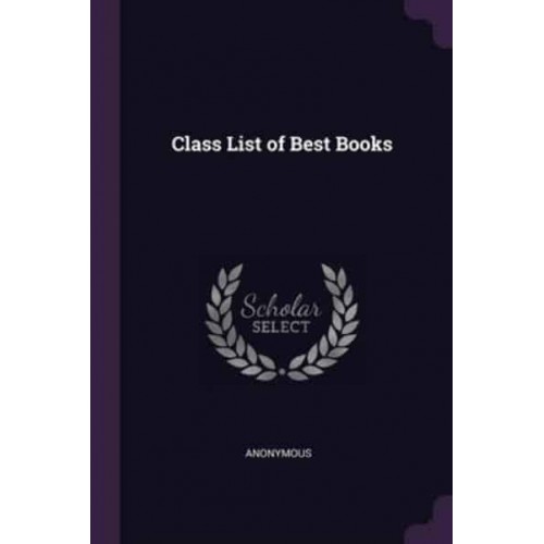 Class List of Best Books