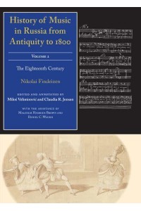 History of Music in Russia from Antiquity to 1800 - Russian Music Studies
