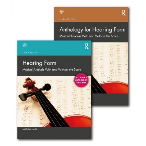 Hearing Form - Textbook and Anthology Set Musical Analysis With and Without the Score