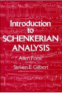 Introduction to Schenkerian Analysis