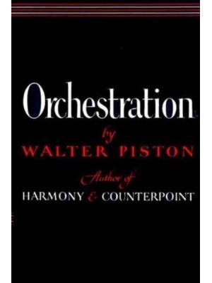 Orchestration By Walter Piston
