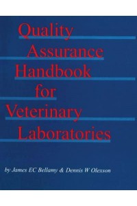 Quality Assurance Handbook for Veterinary Laboratories