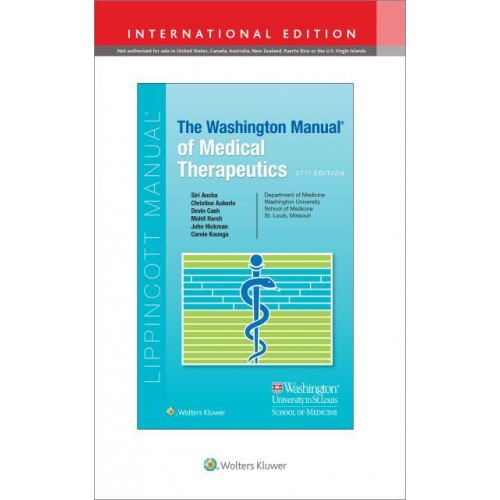 The Washington Manual of Medical Therapeutics - A Lippincott Manual