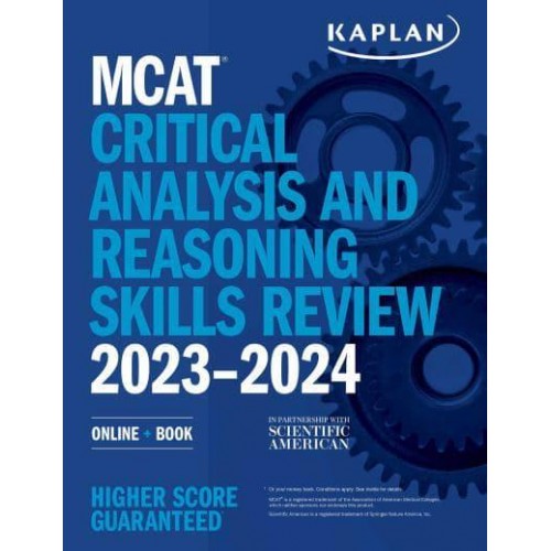 MCAT Critical Analysis and Reasoning Skills Review 2023-2024 - Kaplan Test Prep