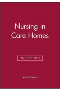 Nursing in Care Homes