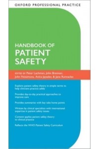 Handbook of Patient Safety - Oxford Professional Practice