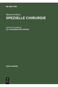 Chirurgie Des Kopfes - Der Kliniker