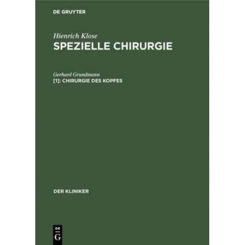 Chirurgie Des Kopfes - Der Kliniker