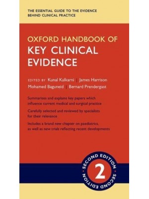 Oxford Handbook of Key Clinical Evidence - Oxford Medical Publications