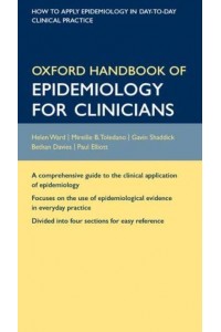 Oxford Handbook of Epidemiology for Clinicians - Oxford Handbooks