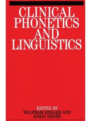 Clinical Phonetics and Linguistics - Exc Business And Economy (Whurr)
