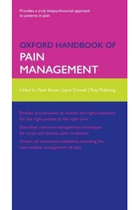 Oxford Handbook of Pain Management - Oxford Handbooks