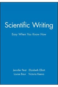 Scientific Writing Easy When You Know How