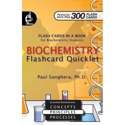 Biochemistry Flashcard Quicklet Flash Cards in a Book for Biochemistry Students