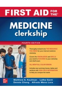 First Aid for the Medicine Clerkship