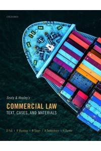 Sealy and Hooley's Commercial Law Text, Cases, and Materials