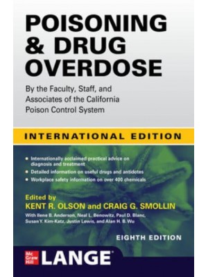 IE Poisoning and Drug Overdose, Eighth Edition