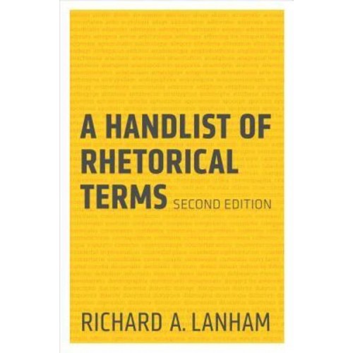 A Handlist of Rhetorical Terms