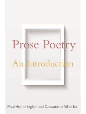 Prose Poetry An Introduction