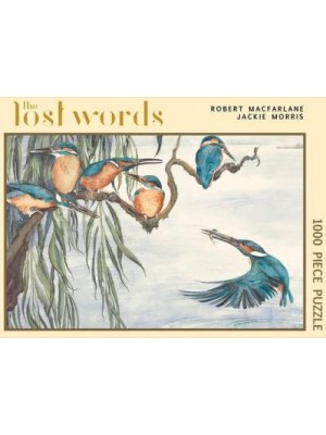 The Lost Words 1000 Piece Jigsaw Puzzle The Kingfisher