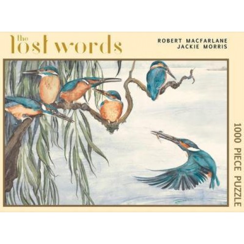 The Lost Words 1000 Piece Jigsaw Puzzle The Kingfisher