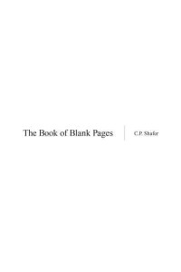 The Book of Blank Pages