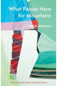 What Passes Here for Mountains - The Cox Family Poetry Chapbook Series