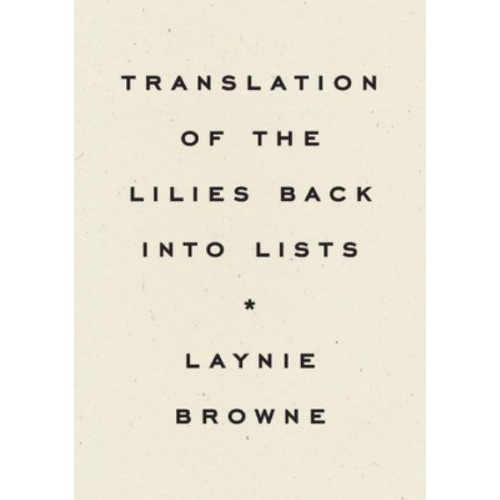 Translation of the Lilies Back Into Lists