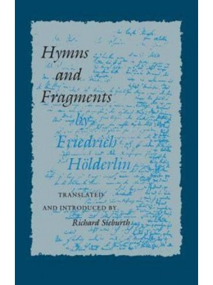 Hymns and Fragments - The Lockert Library of Poetry in Translation