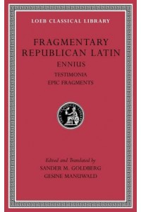 Fragmentary Republican Latin - Fragmentary Republican Latin