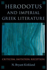 Herodotus and Imperial Greek Literature Criticism, Imitation, Reception
