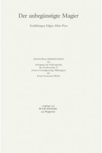 Der Unbegünstigte Magier - Studien Zur Allgemeinen Und Vergleichenden Literaturwissenschaft