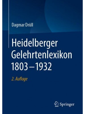 Heidelberger Gelehrtenlexikon 1803-1932