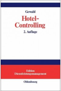 Hotel-Controlling - Edition Dienstleistungsmanagement