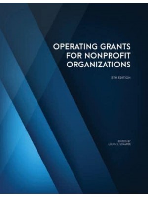 Operating Grants for Nonprofit Organizations