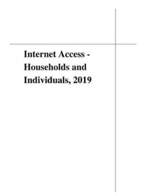 Internet Access - Households and Individuals, 2019