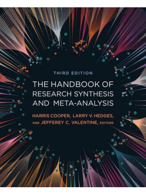 The Handbook of Research Synthesis and Meta-Analysis