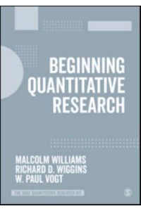 Beginning Quantitative Research - The SAGE Quantitative Research Kit