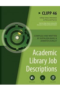 Academic Library Job Descriptions: CLIPP #46