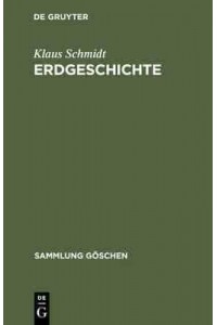 Erdgeschichte - Sammlung Göschen