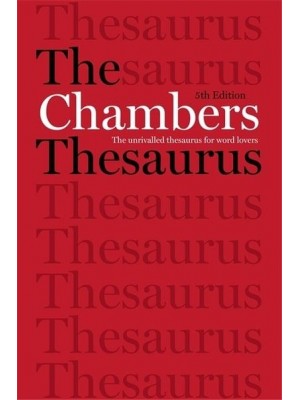 The Chambers Thesaurus