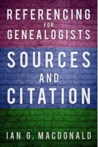 Referencing for Genealogists Sources and Citation