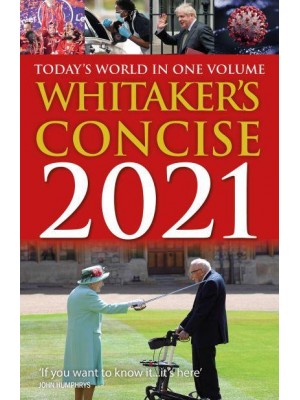 Whitakers Concise 2021 Today's World in One Volume - Whitaker's Almanack